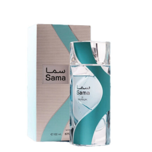 Sama by Nusuk Eau de Parfum – Unisex Fragrance, 100ml (3.4oz)