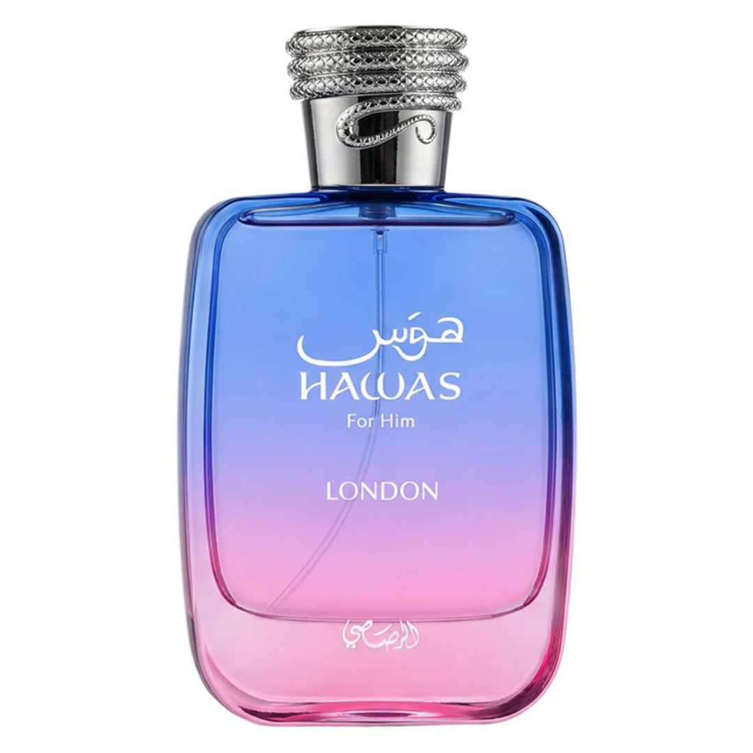 Hawas London by Rasasi, Unisex 100ml 3.4oz Eau De Parfum (EDP)