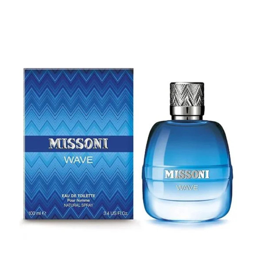 Missoni Wave by Missoni Eau de Toilette (EDT), 100ml (3.4 oz), Men’s Fragrance