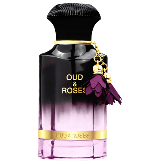 Oud & Roses by Ahmed Al Maghribi Eau De Parfum 60ml (2.0oz) – Unisex Fragrance