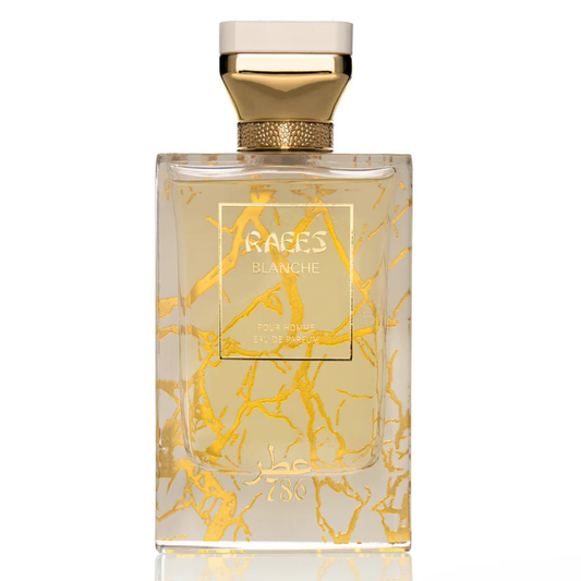 Raees Blanche by Jo Milano Paris Eau de Parfum, 100ml (3.4oz), Unisex Fragrance