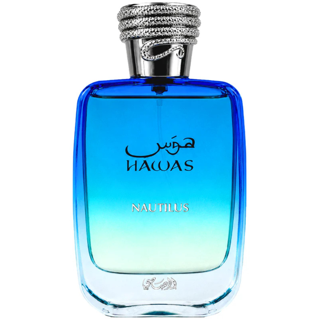 Hawas Nautilus by Rasasi Eau de Parfum (EDP), 100ml (3.4 oz), Men's Fragrance