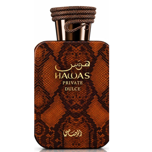 Hawas Private Dulce by Rasasi Eau de Parfum (EDP), 100ml (3.4 oz), Men's Fragrance