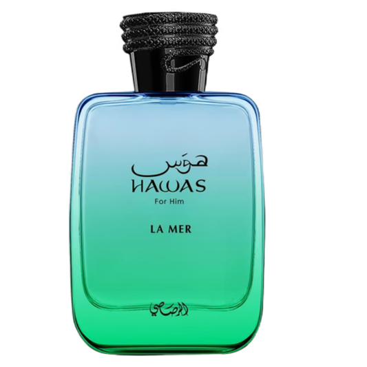 Hawas La Mer by Rasasi Eau de Parfum (EDP), 100ml / 3.4 oz, Unisex Fragrance