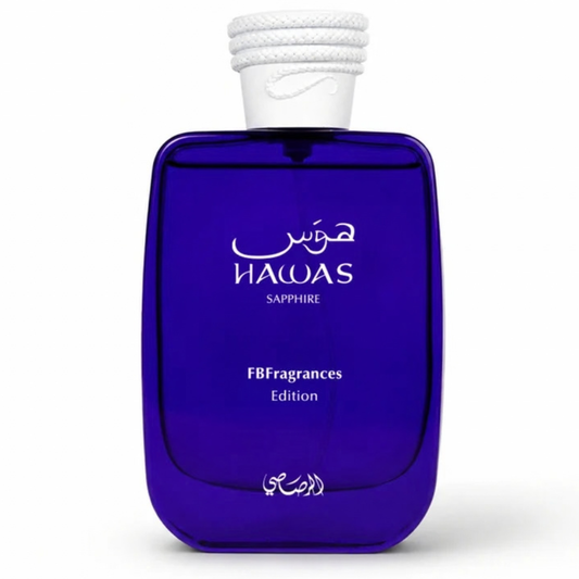 Hawas Sapphire by Rasasi Eau de Parfum (EDP), 100ml / 3.4 oz, unisex Fragrance