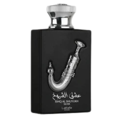 Ishq Al Shuyukh Silver by Lattafa, For Men
