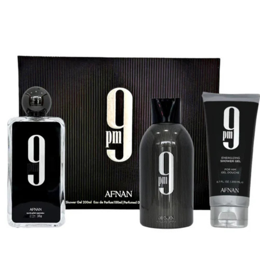 9 PM by Afnan, Parfum Gift Set, Men