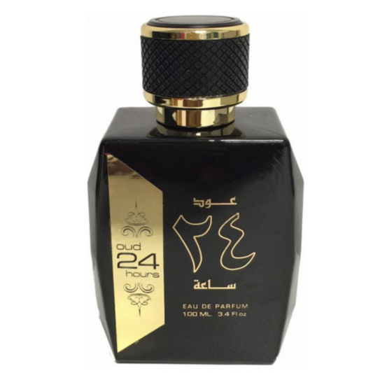 Oud 24 by Lattafa | Eau de Parfum | Oriental-Woody Fragrance | 100ml / 3.4oz | Unisex