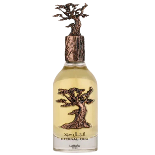 Eternal Oud by Lattafa, Eau de Parfum (EDP), 100ml (3.4oz), Unisex Fragrance
