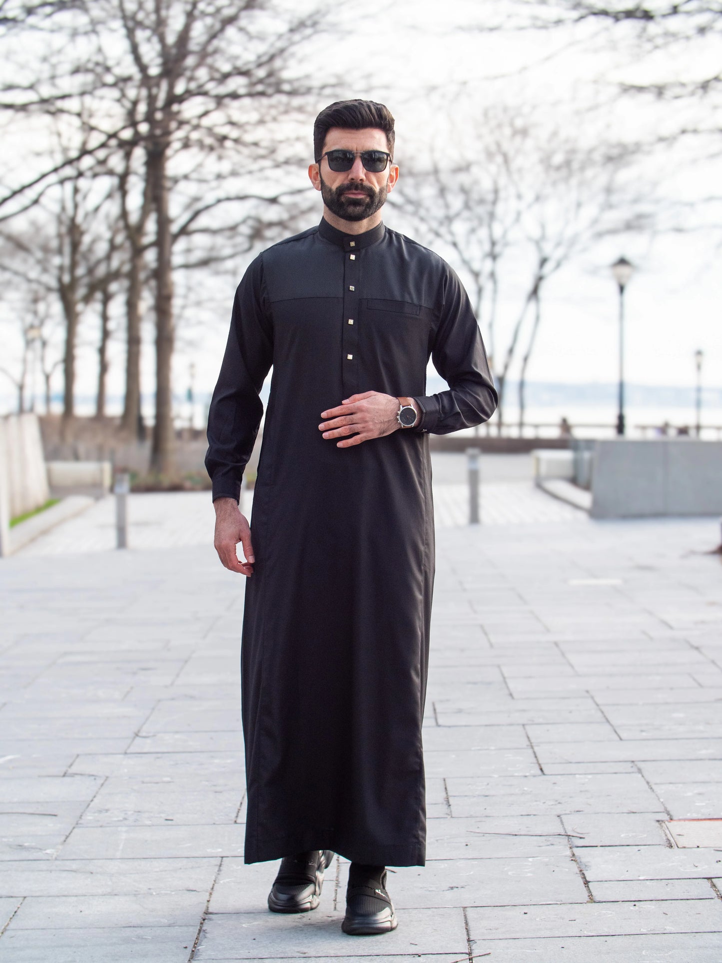 Burda - Premium Thobe - Black