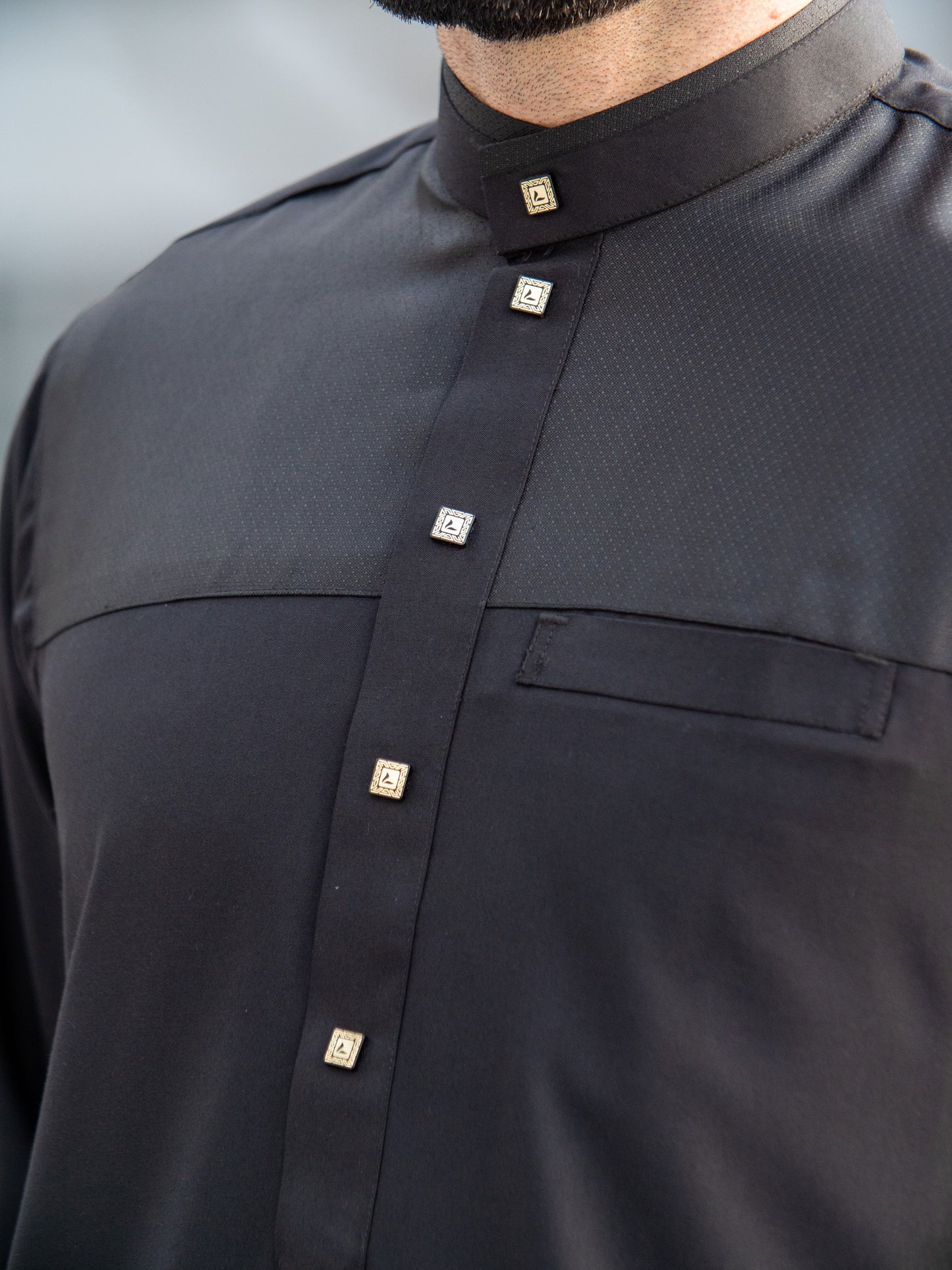 Burda - Premium Thobe - Black