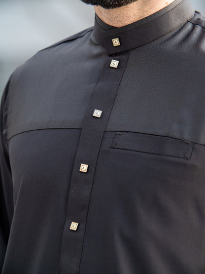 Burda - Premium Thobe - Black