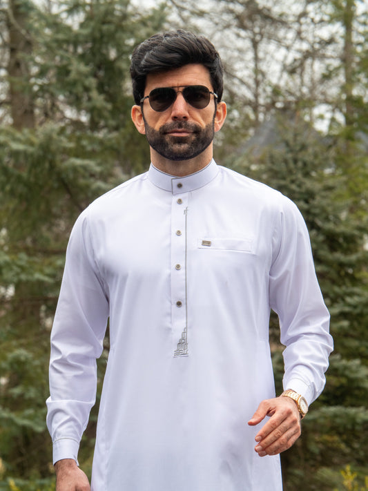 Burda - Premium Thobe - White