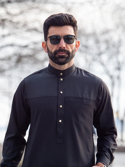 Burda - Premium Thobe - Black