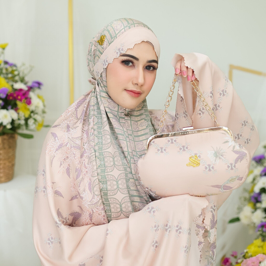 Prayer Set - Hanum- Peach/Sage