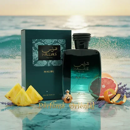 Rasasi Hawas Malibu 香水 ユニセックス100ml Hawas Malibu by Rasasi, (EDP), 100ml (3.4oz), Men's Fragrance