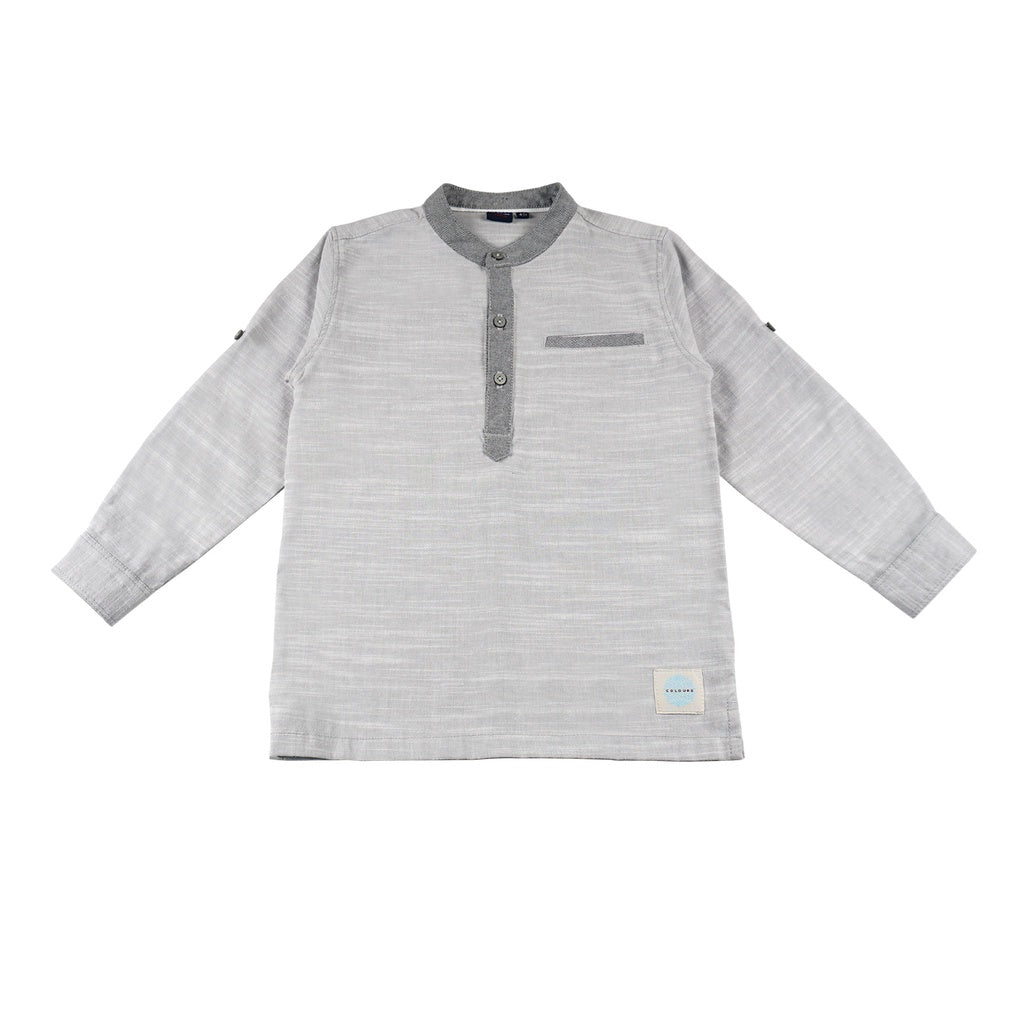 Grey Shirt and Grey Pant Set