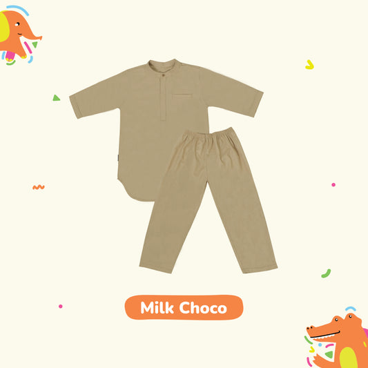 Little Me - Kurta Pajama - Khaki